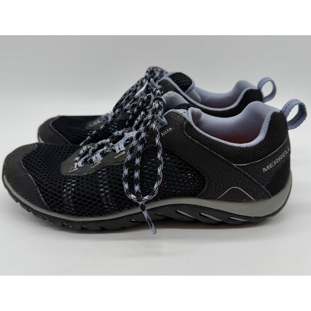Merrell Shoes Women's Size 8.5 Black Riverbed Hiking Sneakers J289767C